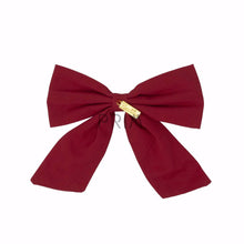 Load image into Gallery viewer, HEIRLOOMS DENIM BOW CLIP MEDIUM
