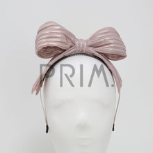 Load image into Gallery viewer, METALLIC TWO TONE BOW HEADBAND
