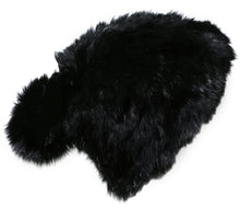Load image into Gallery viewer, RABBIT FUT BEANIE POM POM
