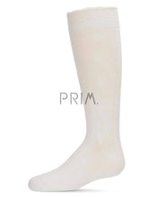 Load image into Gallery viewer, MEMOI DIAMOND ZAG KNEE HIGH
