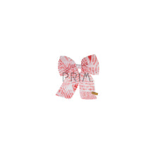 Load image into Gallery viewer, HEIRLOOMS NEWSPRINT MEDIUM BOW CLIP
