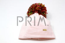 Load image into Gallery viewer, VELOUR WOOL POM POM HAT
