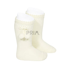 Load image into Gallery viewer, CONDOR POM POM KNEE SOCK
