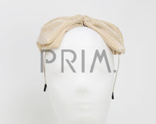 Load image into Gallery viewer, METALLIC CIRCLE CENTER BOW HEADBAND
