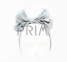 Load image into Gallery viewer, PAINT SPLASHES BOW BABY HEADBAND
