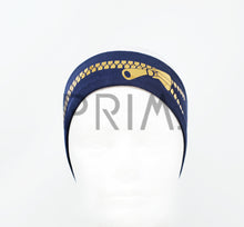 Load image into Gallery viewer, METALLIC ZIPPER HEADWRAP
