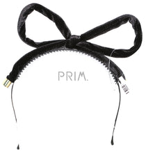 Load image into Gallery viewer, VELVET TUBE BOW HEADBAND

