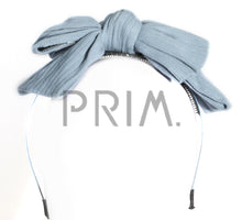 Load image into Gallery viewer, WIDE RIBBED BOW HEADBAND
