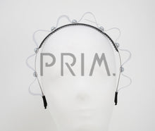 Load image into Gallery viewer, HORSEHAIR AND PEARLS LOOPY HEADBAND
