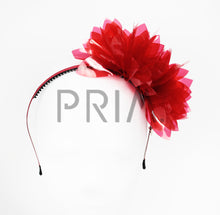 Load image into Gallery viewer, CLEAR VINYL FLOWER HEADBAND
