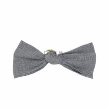 Load image into Gallery viewer, HEIRLOOMS RIBBED KNOT ONE SIDED BOW CLIP
