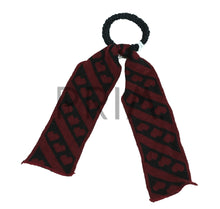 Load image into Gallery viewer, DACEE KNIT HEARTS PONY WITH TAILS
