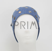 Load image into Gallery viewer, FLOWER NAILHEADS HEADWRAP
