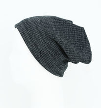 Load image into Gallery viewer, DACEE HEATHERED KNIT RIBBED BEANIE
