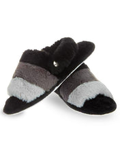 Load image into Gallery viewer, MEMOI COLORBLOCK FUR PLUSH SLIPPERS
