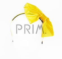 Load image into Gallery viewer, VINYL BOW CLEAR HEADBAND
