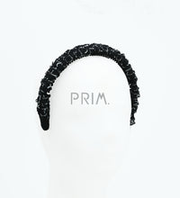 Load image into Gallery viewer, ARABELLE TWEED SCRUNCHED HEADBAND
