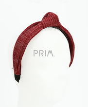 Load image into Gallery viewer, DACEE HEATHERED RIBBED KNOT HEADBAND
