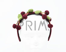Load image into Gallery viewer, FELT CHERRIES HEADBAND
