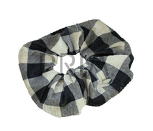 Load image into Gallery viewer, DACEE RIBBED VELVET LEOPARD PRINT SCRUNCHY
