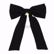 Load image into Gallery viewer, HEIRLOOMS DENIM BOW LONG CLIP
