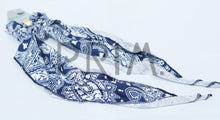 Load image into Gallery viewer, BANDANA PRINTED SCRUNCHY WITH TAILS
