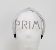 Load image into Gallery viewer, METALLIC TWIST CENTER HEADBAND
