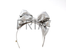 Load image into Gallery viewer, SHIMMER METALLIC DOUBLE POP UP BOW HEADBAND
