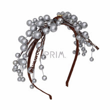 Load image into Gallery viewer, CHERRY CLUSTER BOW HEADBAND
