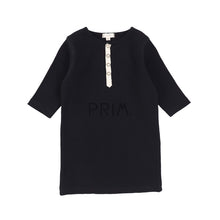 Load image into Gallery viewer, LIL LEGGS RIBBED TAB THREE QUARTER SLEEVE TEE
