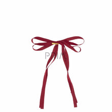 Load image into Gallery viewer, HEIRLOOMS THIN SOFT COTTON BOW CLIP
