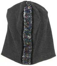 Load image into Gallery viewer, BEADED LINES BEANIE
