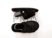 Load image into Gallery viewer, ZUBII HOUNDSTOOTH FUR SLINGBACKS
