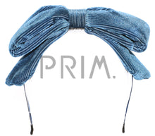 Load image into Gallery viewer, VELVET PUFFY BOW HEADBAND
