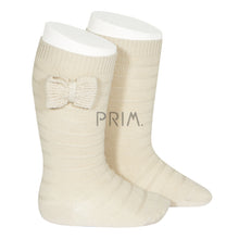 Load image into Gallery viewer, KNEE SOCK KNIT BOW

