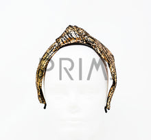 Load image into Gallery viewer, TONE METALLIC KNOT HEADBAND
