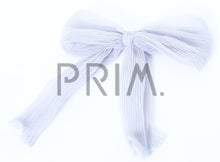 Load image into Gallery viewer, DACEE ACCORDION PLEATED TULLED BOW LARGE CLIP
