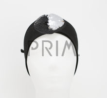 Load image into Gallery viewer, TWO WAY SEQUIN HEART JUNIOR HEADWRAP
