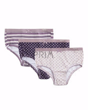 Load image into Gallery viewer, MEMOI GIRLS PRINT 3 PACK PANTY
