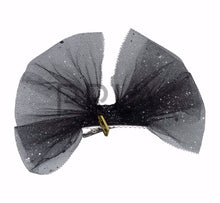 Load image into Gallery viewer, SPARKLY STIFF TULLE BOW CLIP
