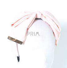 Load image into Gallery viewer, DACEE CRINKLE METAL CLAMP BOW HEADBAND
