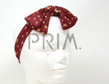 Load image into Gallery viewer, STARS BOW BABY HEADBAND
