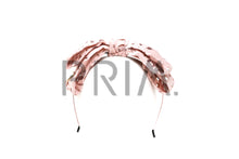 Load image into Gallery viewer, LEATHER DOUBLE BOW HEADBAND
