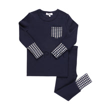 Load image into Gallery viewer, GINGHAM TRIM PJS
