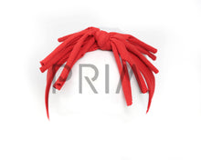 Load image into Gallery viewer, RIBBED ROLLED BOW HEADWRAP
