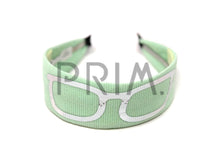 Load image into Gallery viewer, RIBBED SUNGLASSES FOIL PRINT HEADBAND
