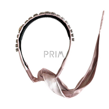 Load image into Gallery viewer, HALO ISABELLA EMBELLISHED TIE BACK HEADBAND
