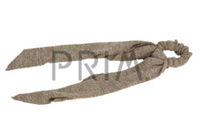 Load image into Gallery viewer, DACEE HEATHERED KNIT SCRUNCHY WITH TAILS
