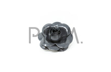 Load image into Gallery viewer, FAUX LEATHER FLOWER  CLIP
