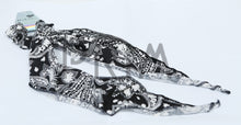 Load image into Gallery viewer, BANDANA PRINTED SCRUNCHY WITH TAILS
